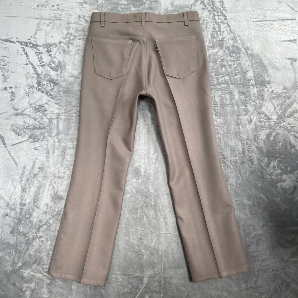 Vintage New Levi's Western Ranch Pants Men's 38x30 Taupe‎ Brown Pants